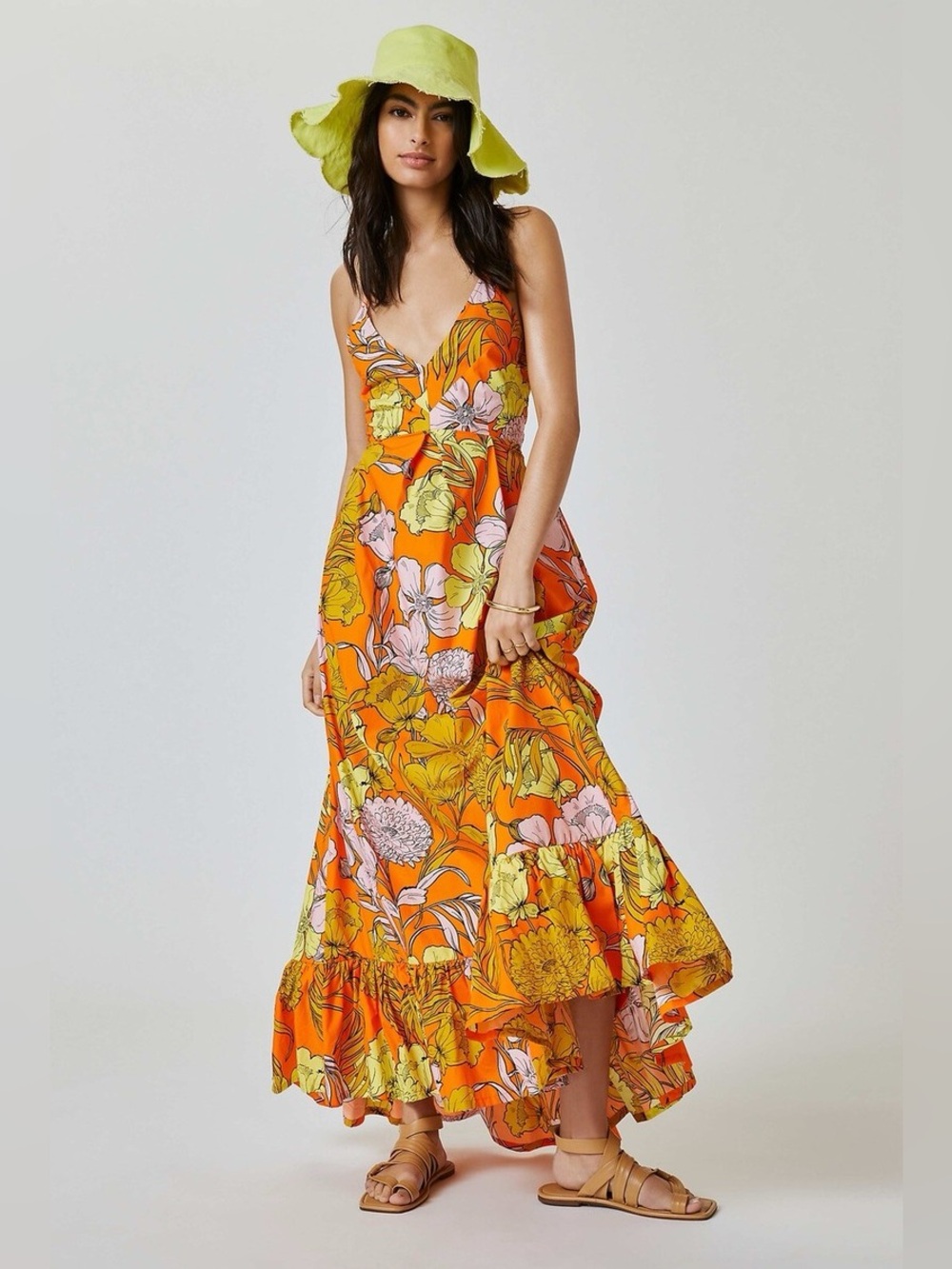 Anthropologie Plenty By Tracy Reese Floral Maxi Dress